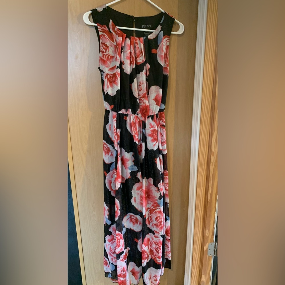 NWOT Beautiful long flower dress